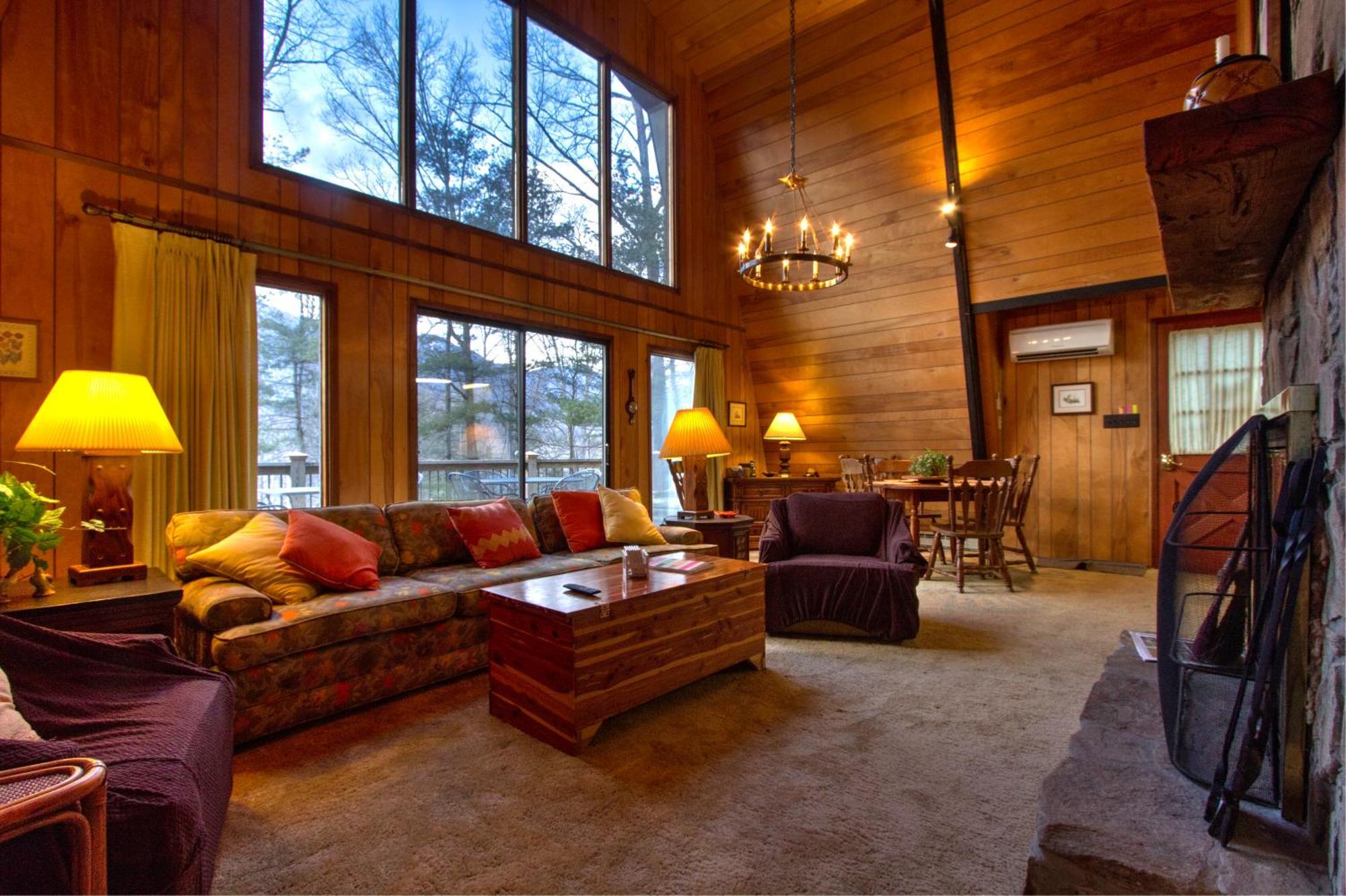Mt Mitchell Cabin Rentals Burnsville Oda fotoğraf