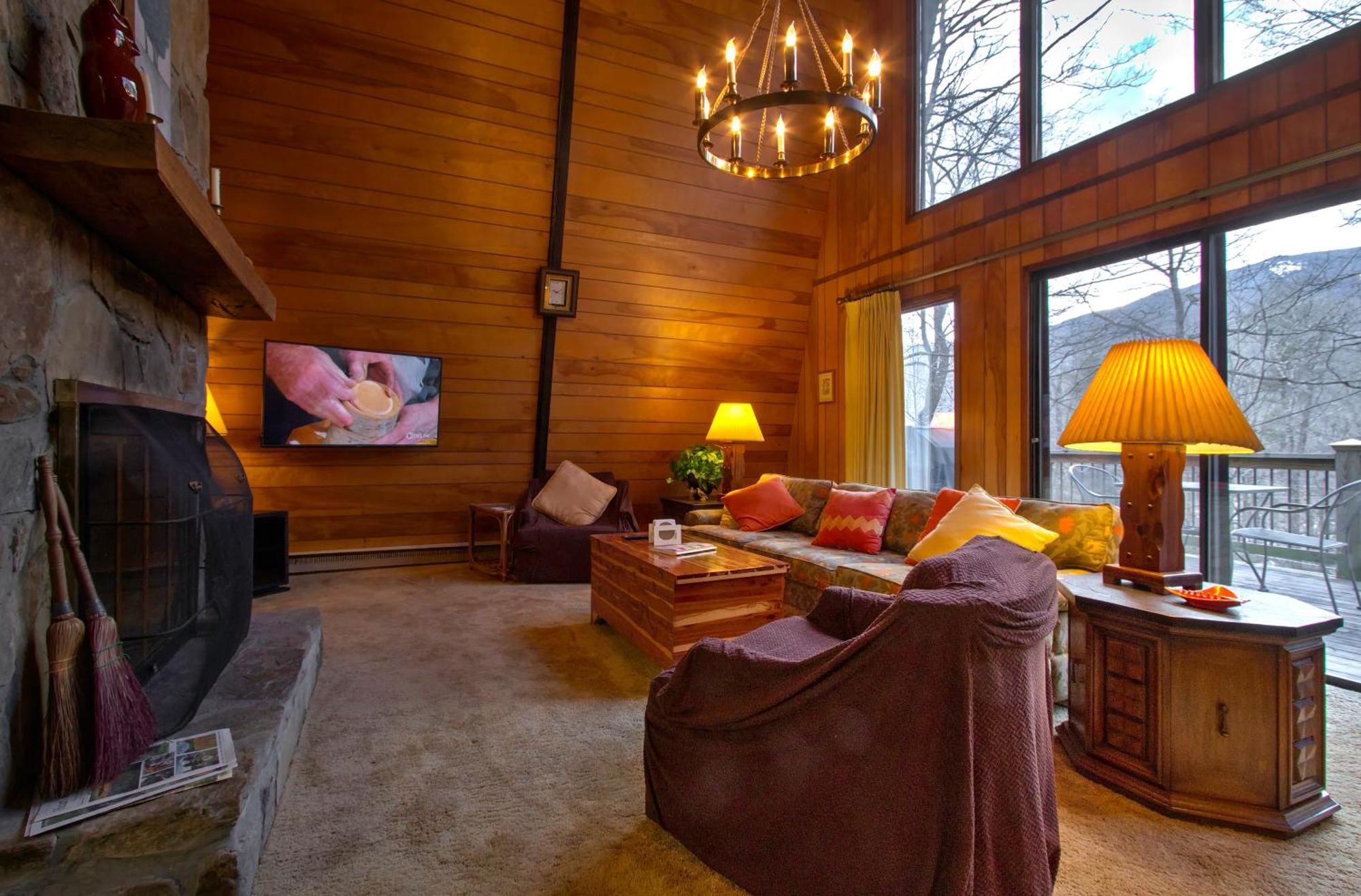 Mt Mitchell Cabin Rentals Burnsville Oda fotoğraf